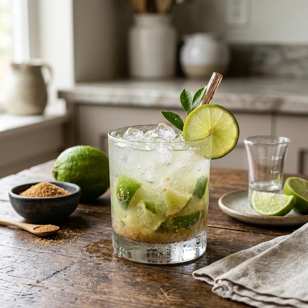 Caipiroska Cocktail Recipe