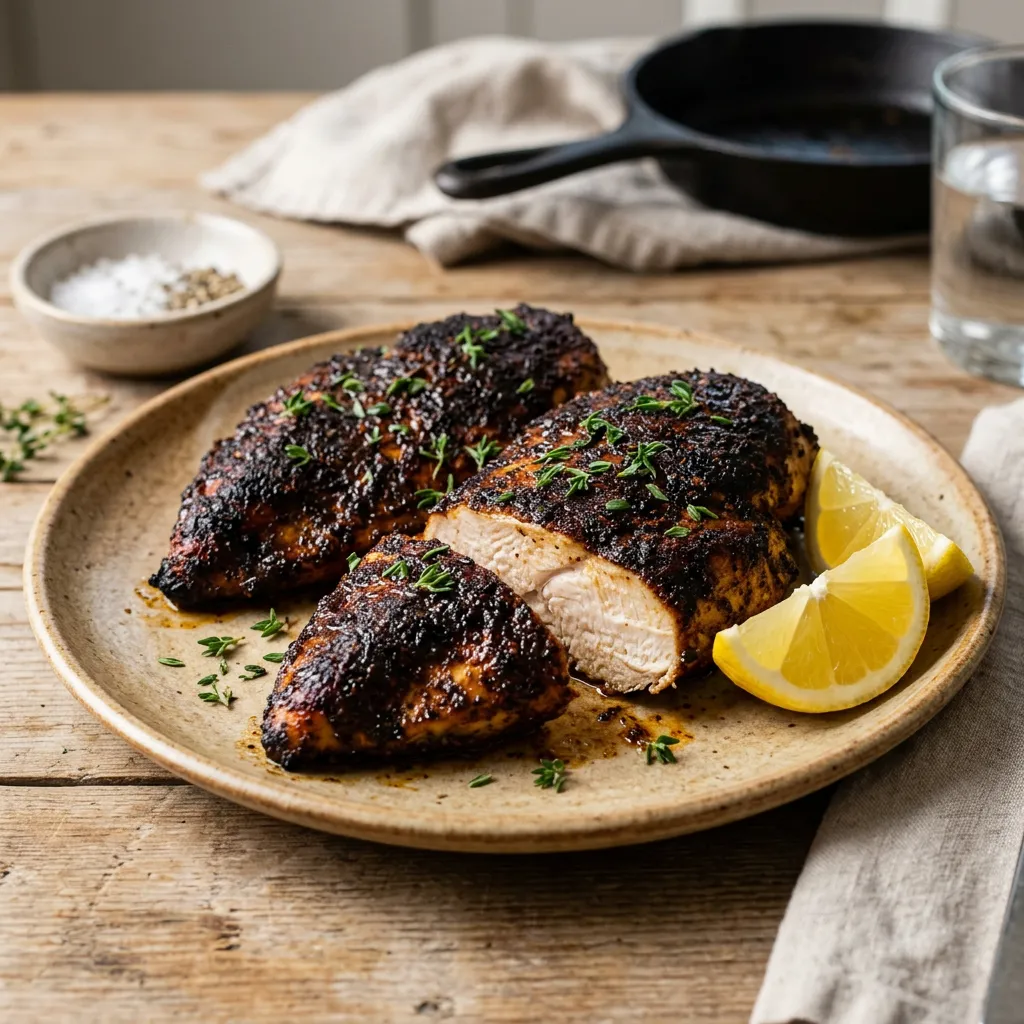 Cajun Blackened Chicken