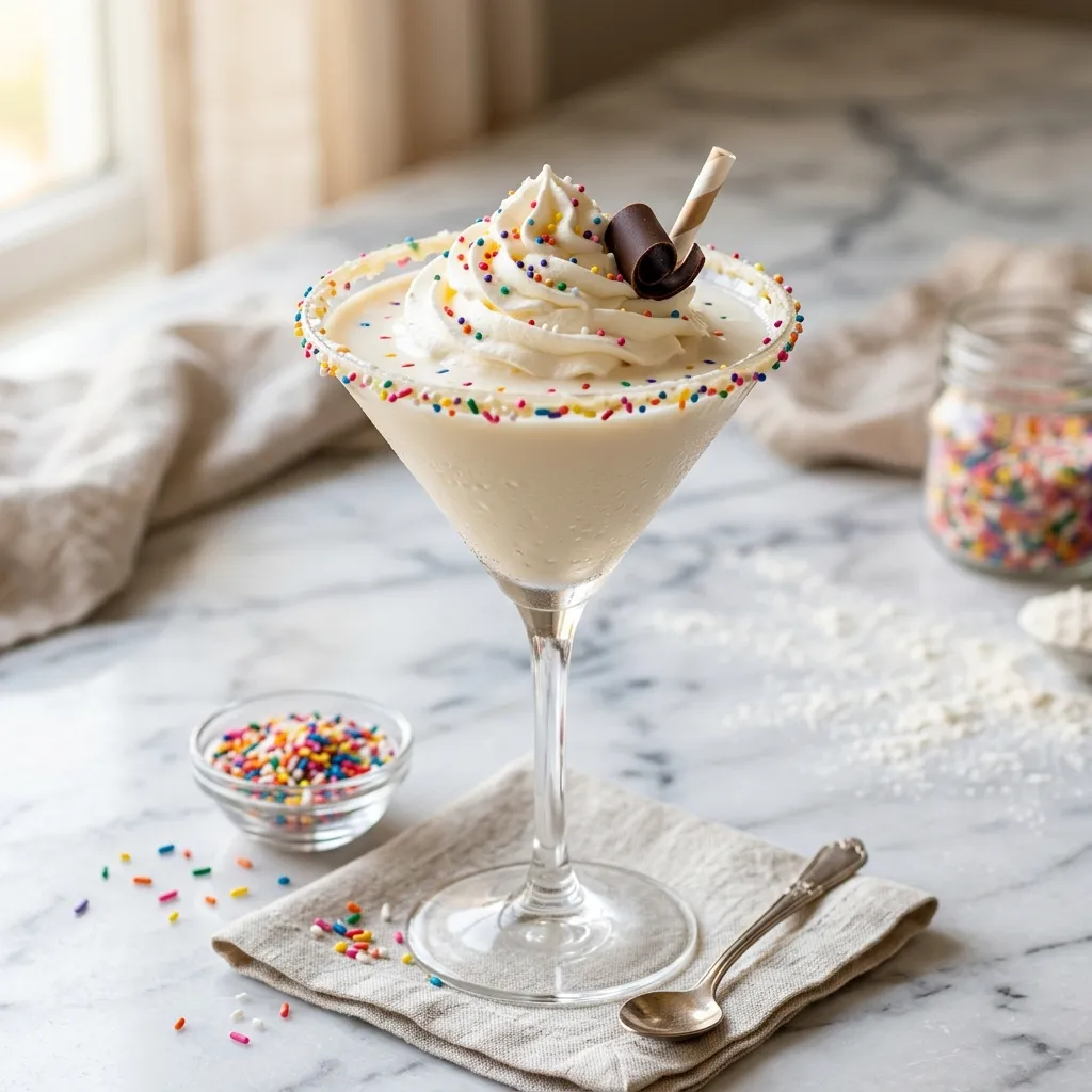 Cake Batter Martini Recipe