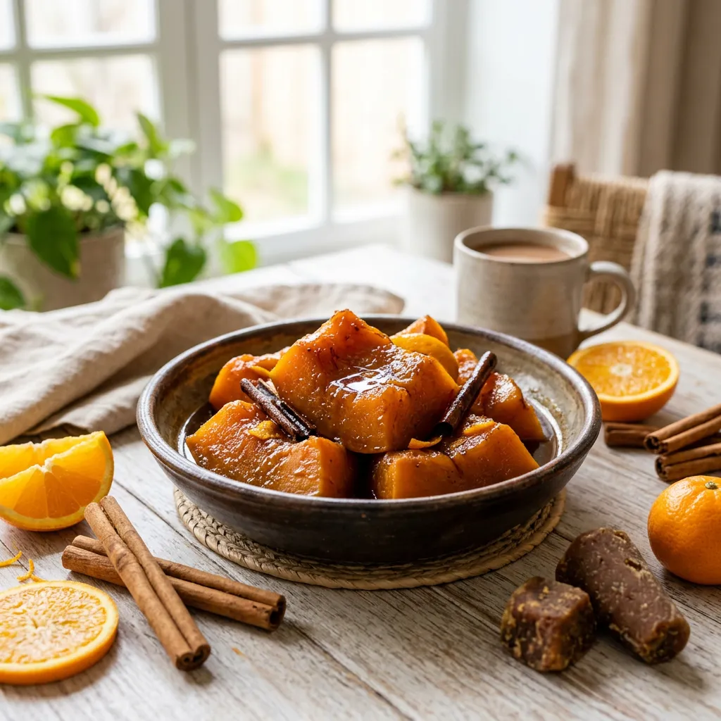 Calabaza En Tacha (Mexican Candied Pumpkin)
