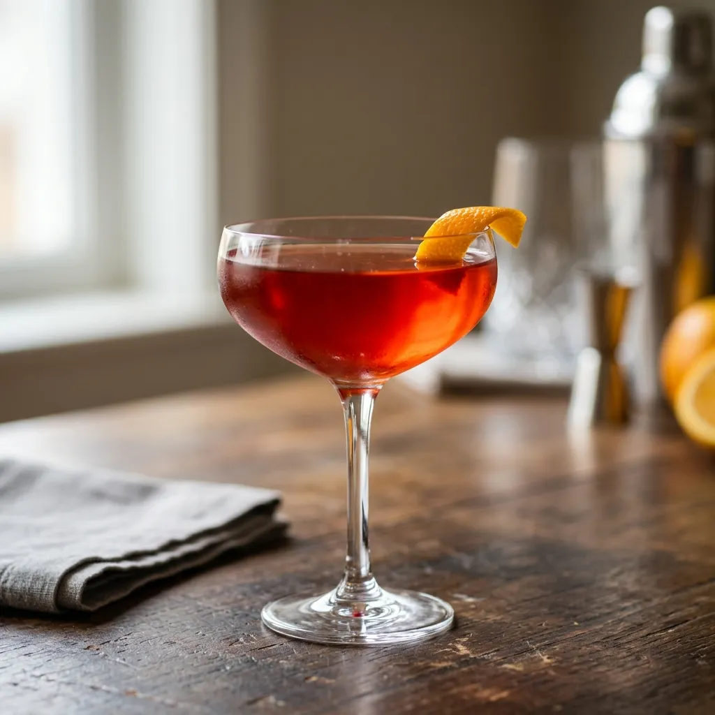 Campari Cosmo Cocktail