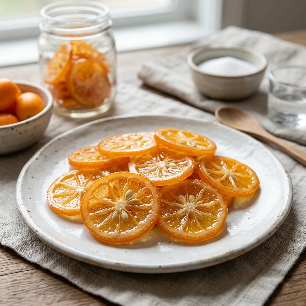 Candied Kumquats Recipe