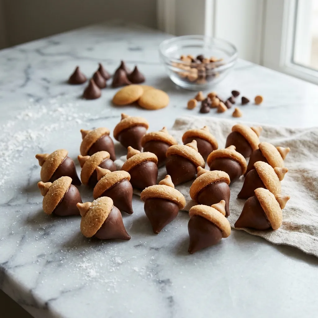 Candy Acorn Cookies Recipe