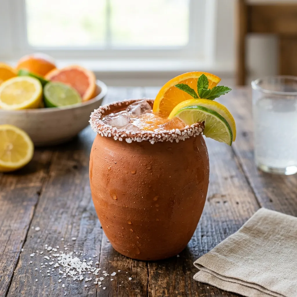 Cantarito Tequila Cocktail