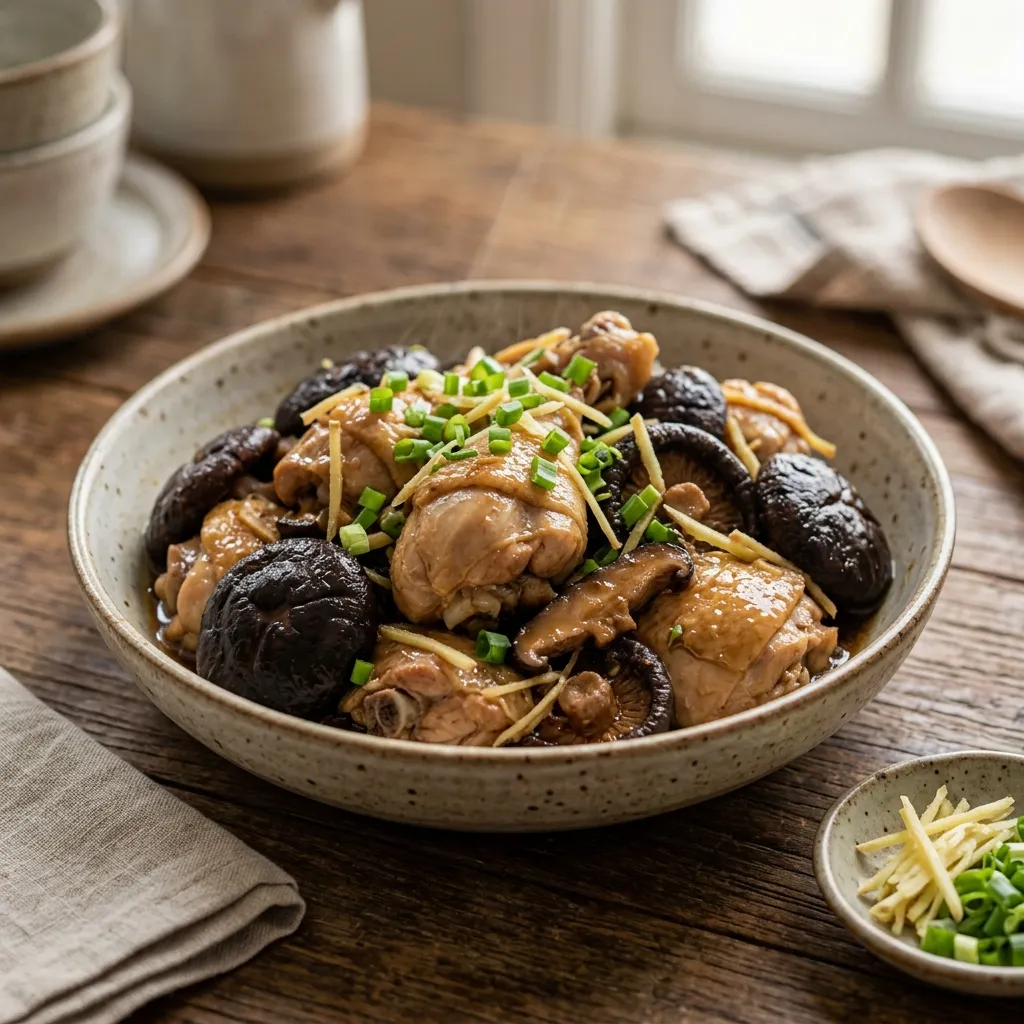 Cantonese Steamed Chicken