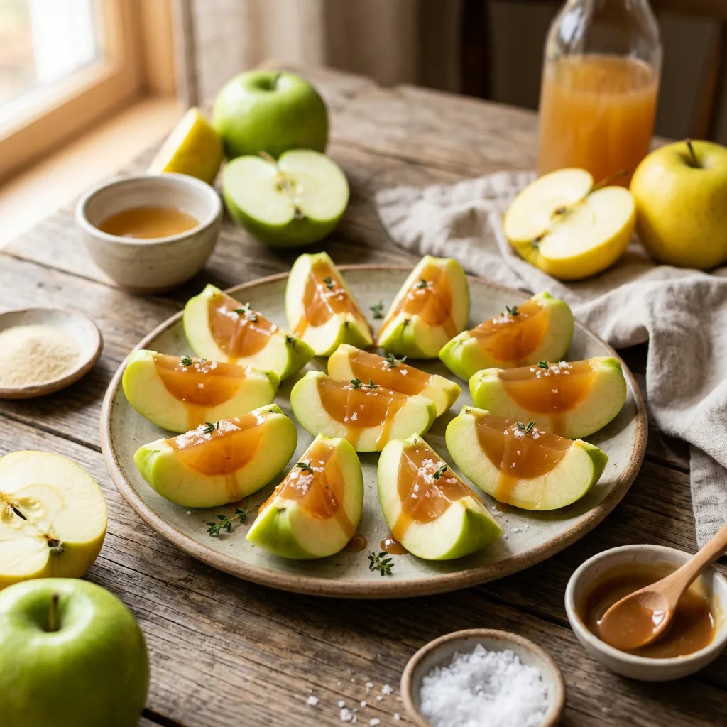 Caramel Apple Jello Shots