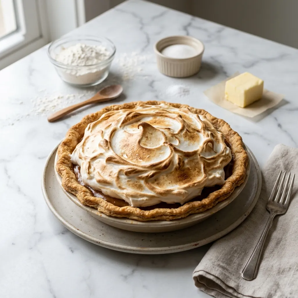 Caramel Meringue Pie