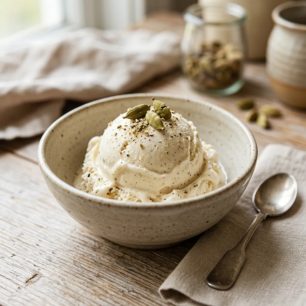 Cardamom Ice Cream