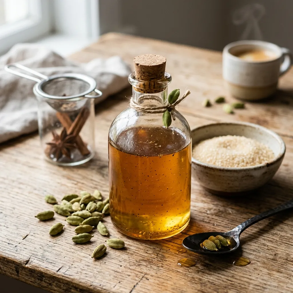 Cardamom Simple Syrup Recipe