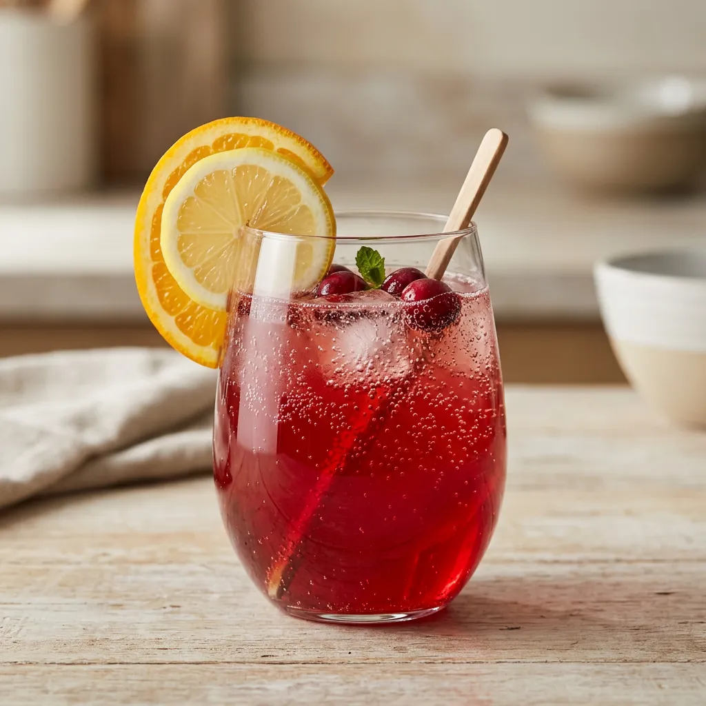Cardinal Punch Mocktail