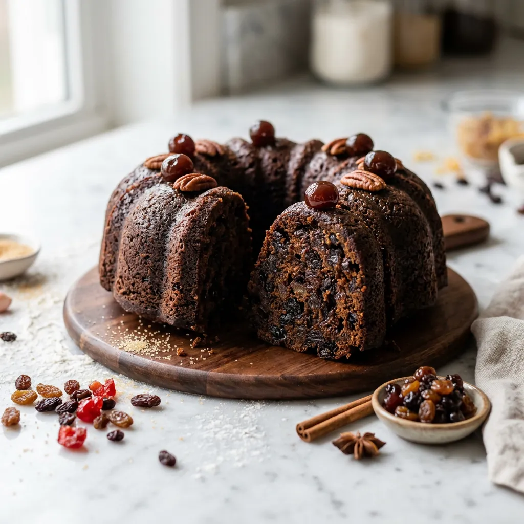 Caribbean Black Cake Christmas Cake