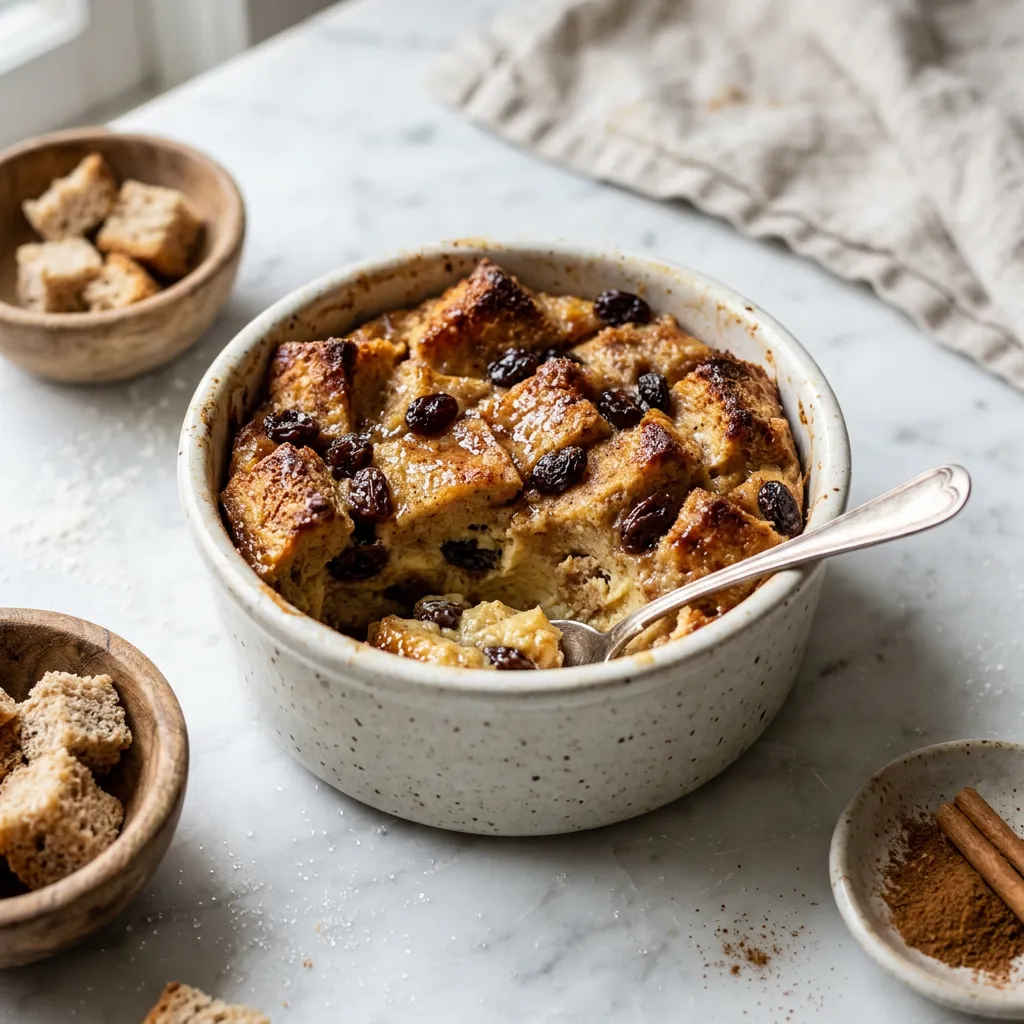 Caribbean Bread Pudding (Pudín de Pan)
