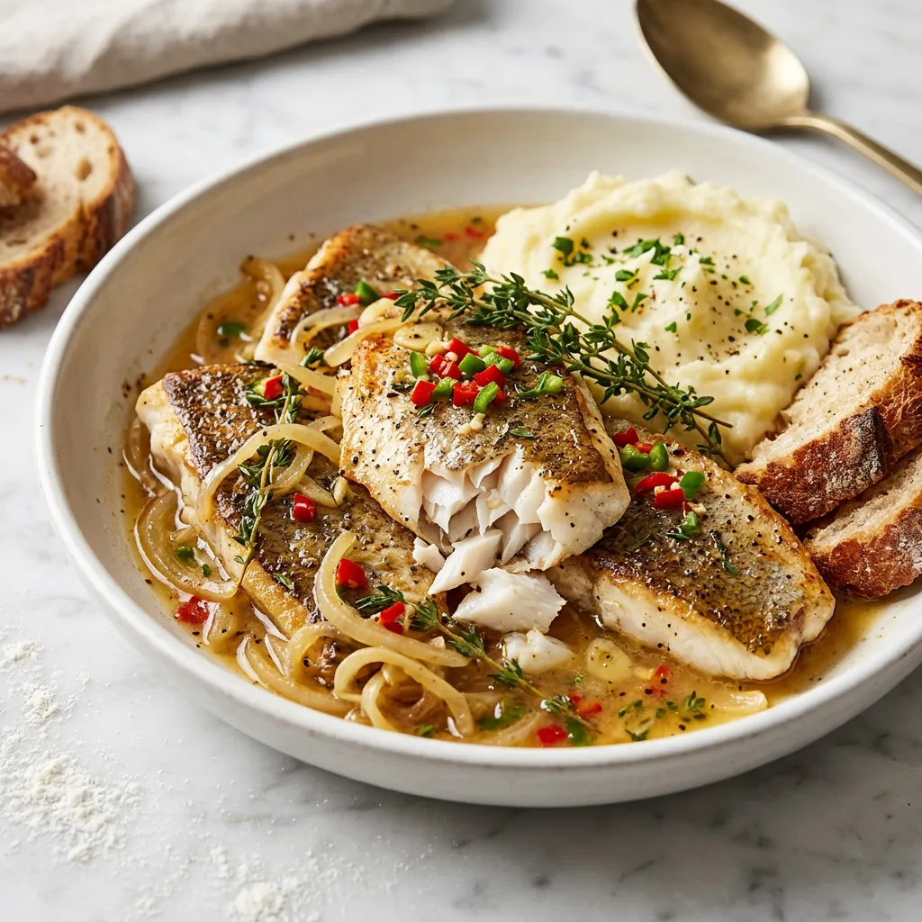 Caribbean Butterfish in Butter Sauce Recipe