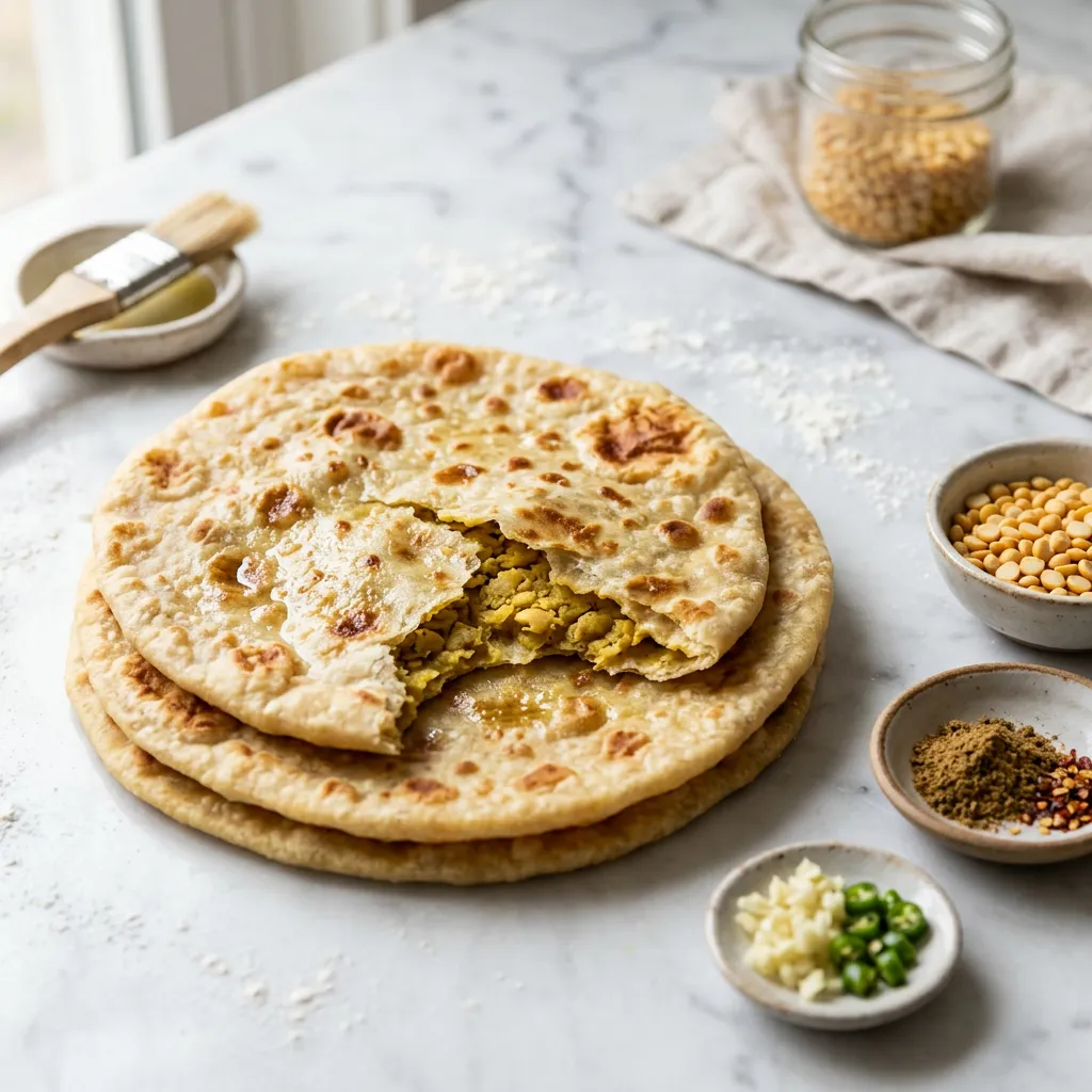 Caribbean Dhal Puri
