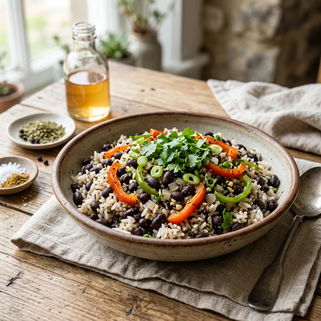 Caribbean Rice and Black Beans