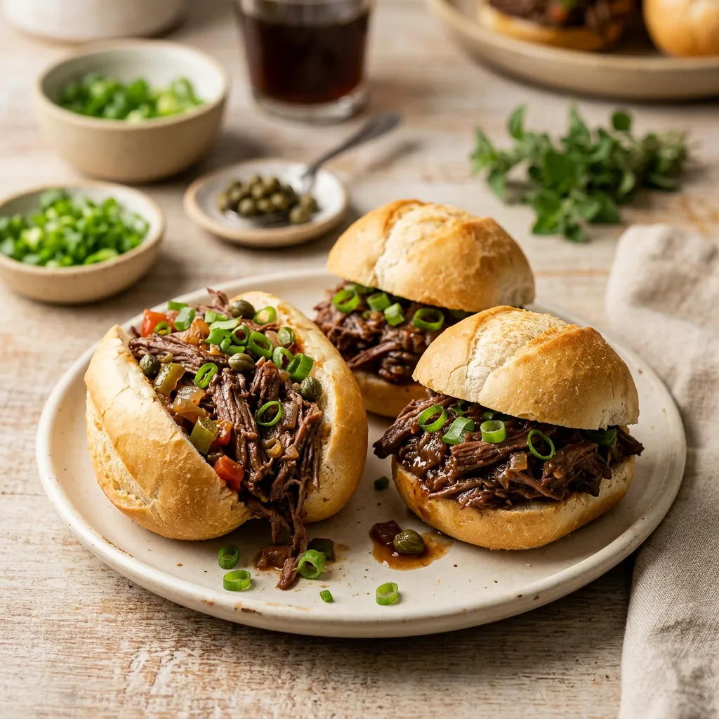 Carne Louca (Brazilian Braised Beef Sandwich) Recipe
