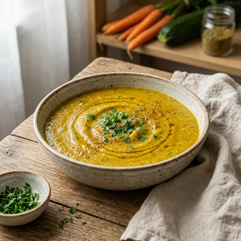 Carrot and Zucchini Soup