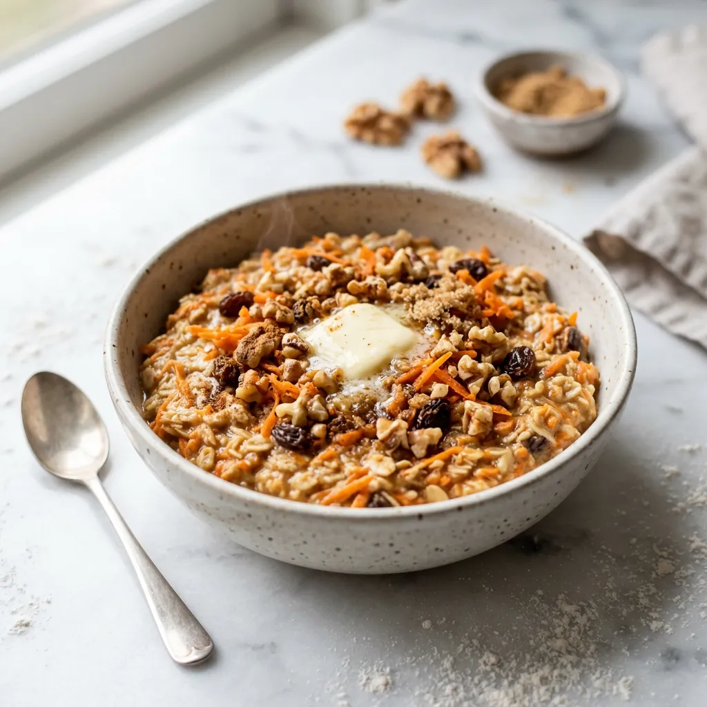 Carrot Cake Oatmeal