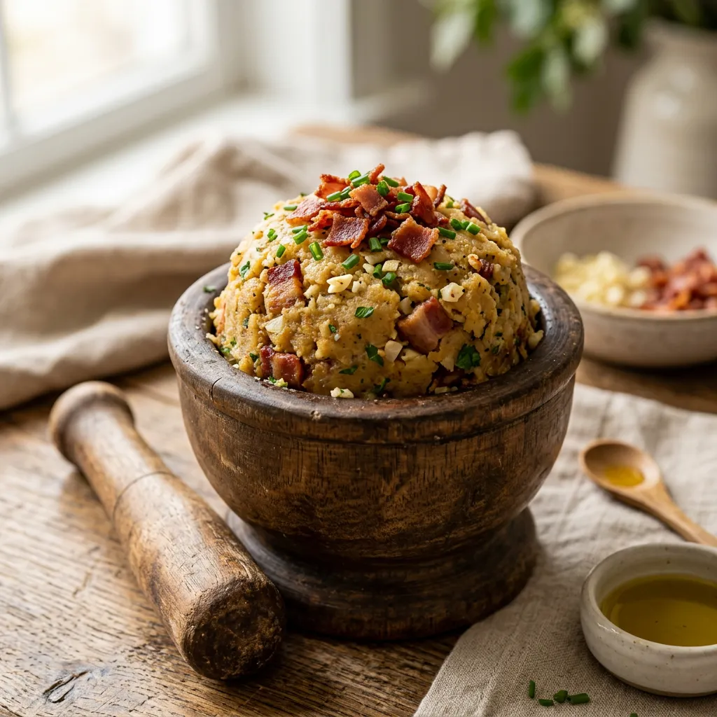 Cassava Mofongo (Mofongo de Yuca)