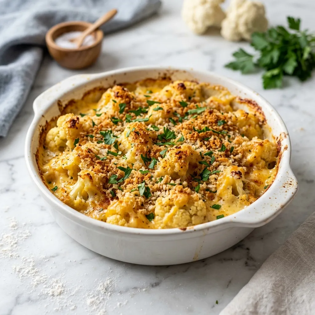 Cauliflower and Cheese Casserole Recipe