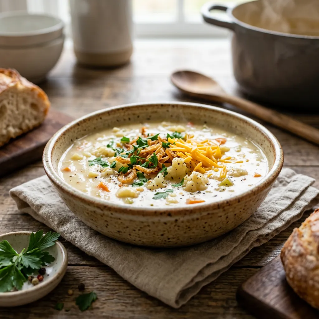 Cauliflower Chowder Recipe