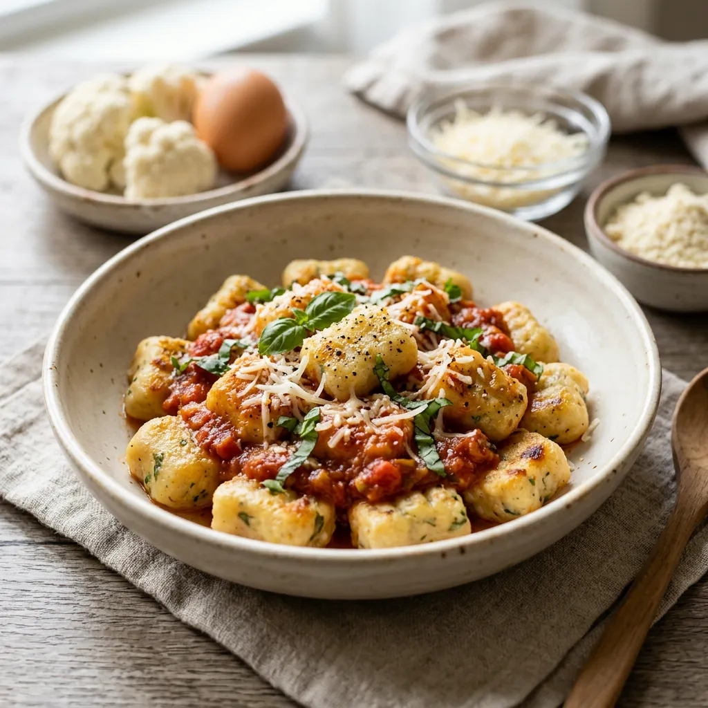 Cauliflower Gnocchi