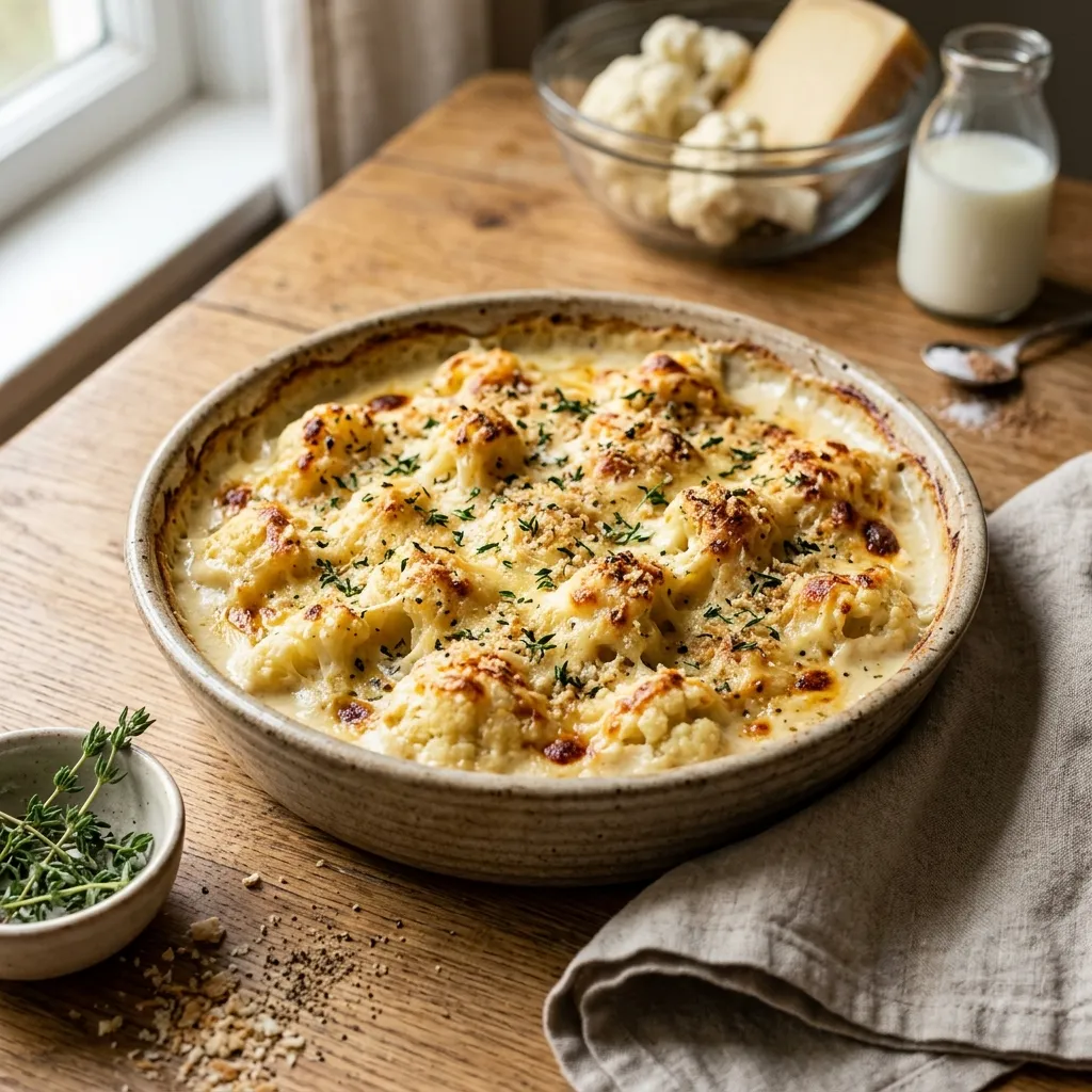 Cauliflower Gratin Recipe