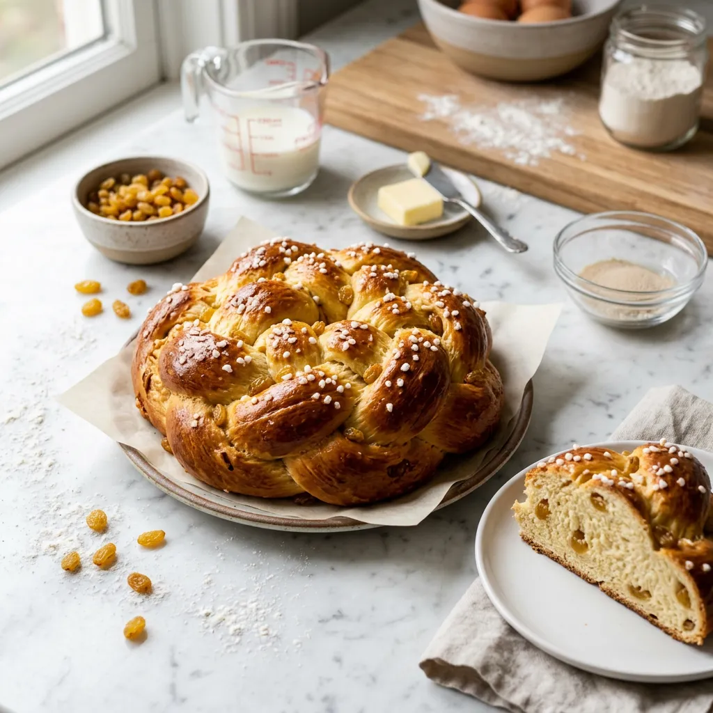Chalka (Polish Egg-Twist Bread) Recipe