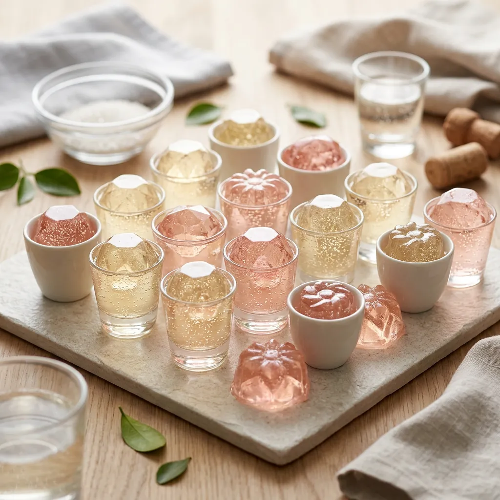 Champagne Jello Shots