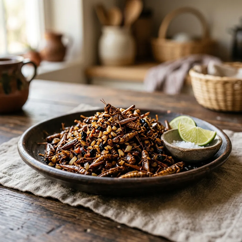 Chapulines: Cooked Grasshoppers