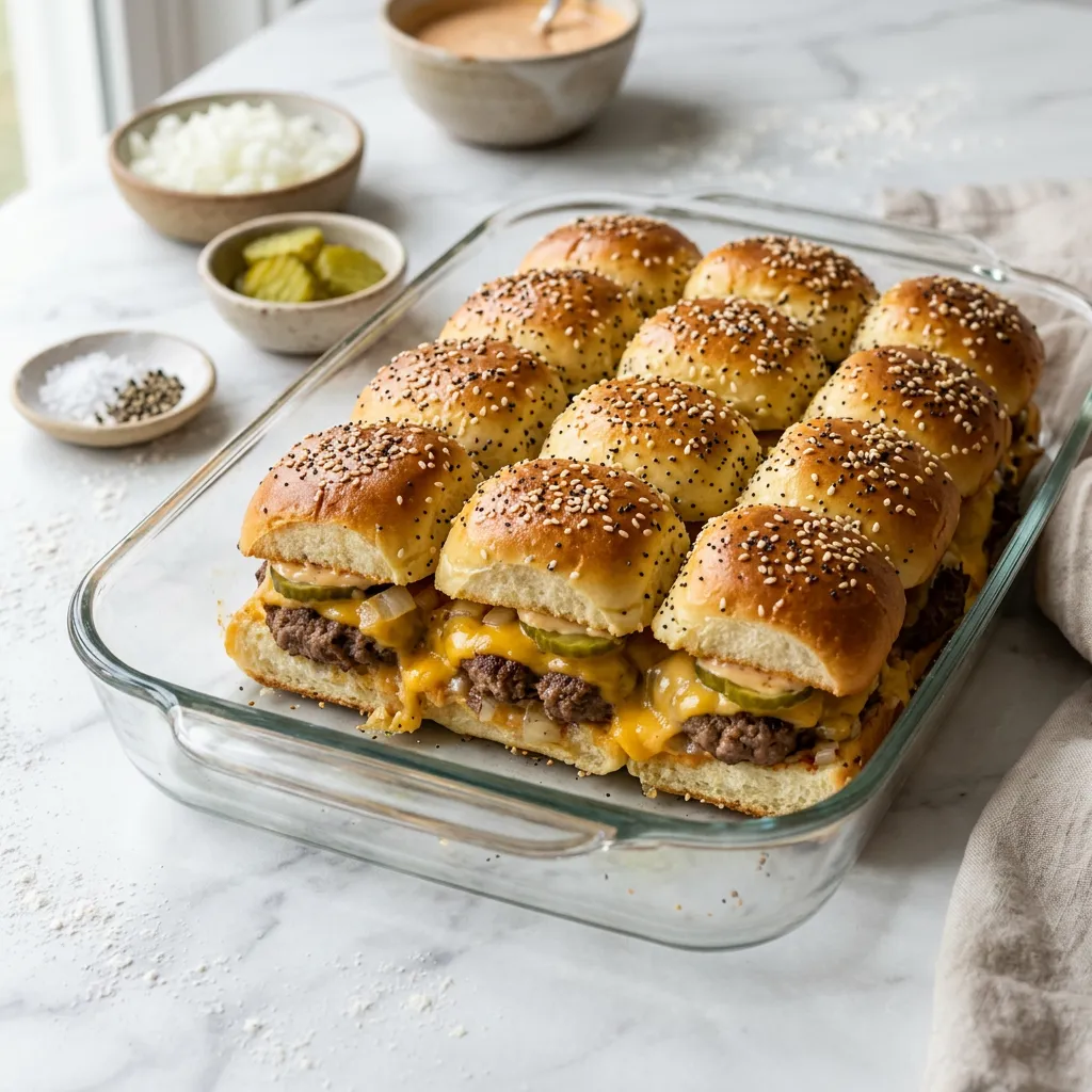 Cheeseburger Sliders Recipe