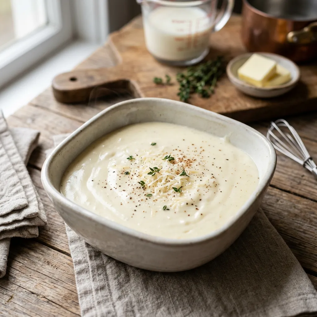Cheesy Béchamel Sauce