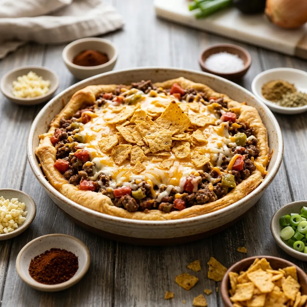 Cheesy Fritos Chili Pie