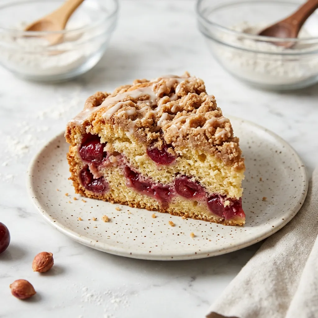 Cherry Coffee Cake