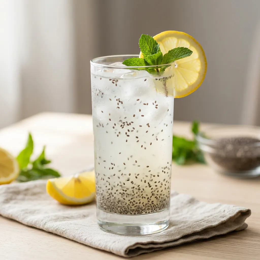 Chia Fresca (Mexican Lemonade With Chia Seeds)