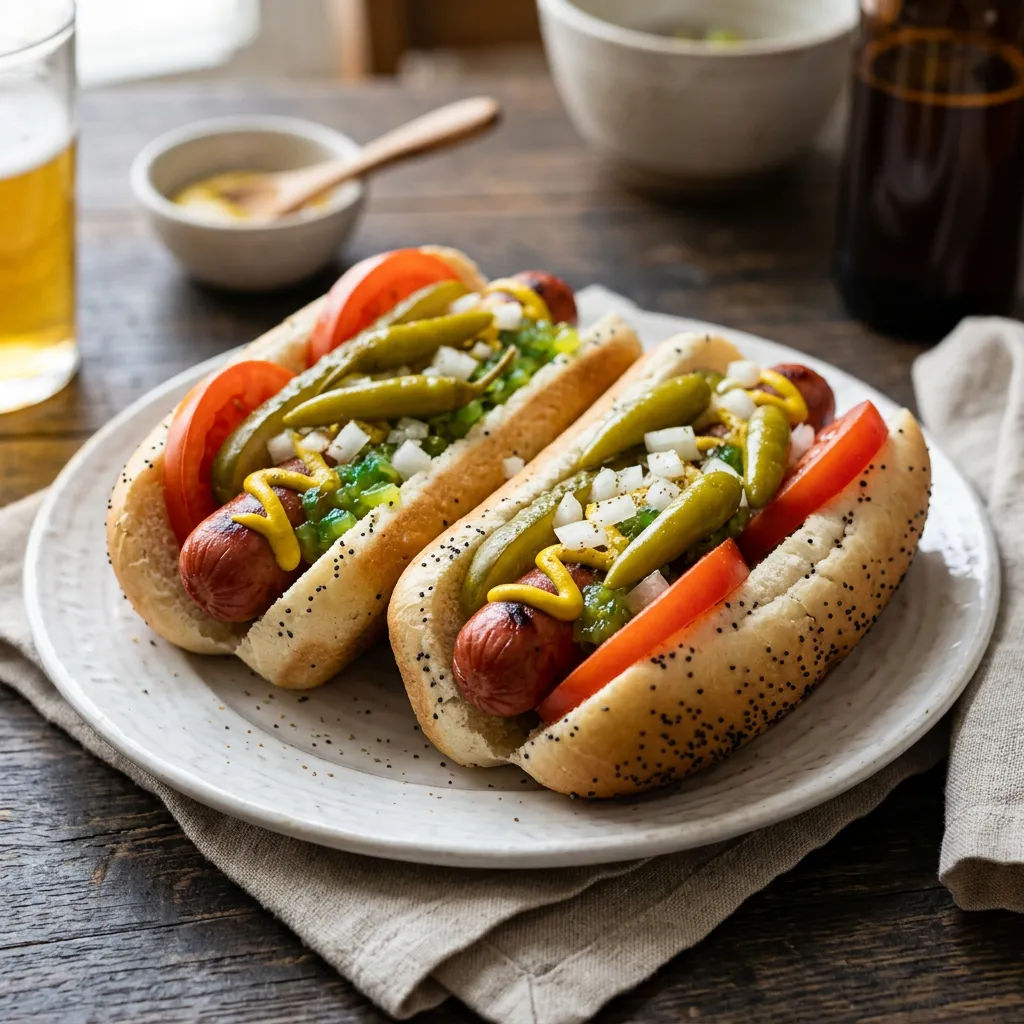 Chicago Hot Dogs Recipe