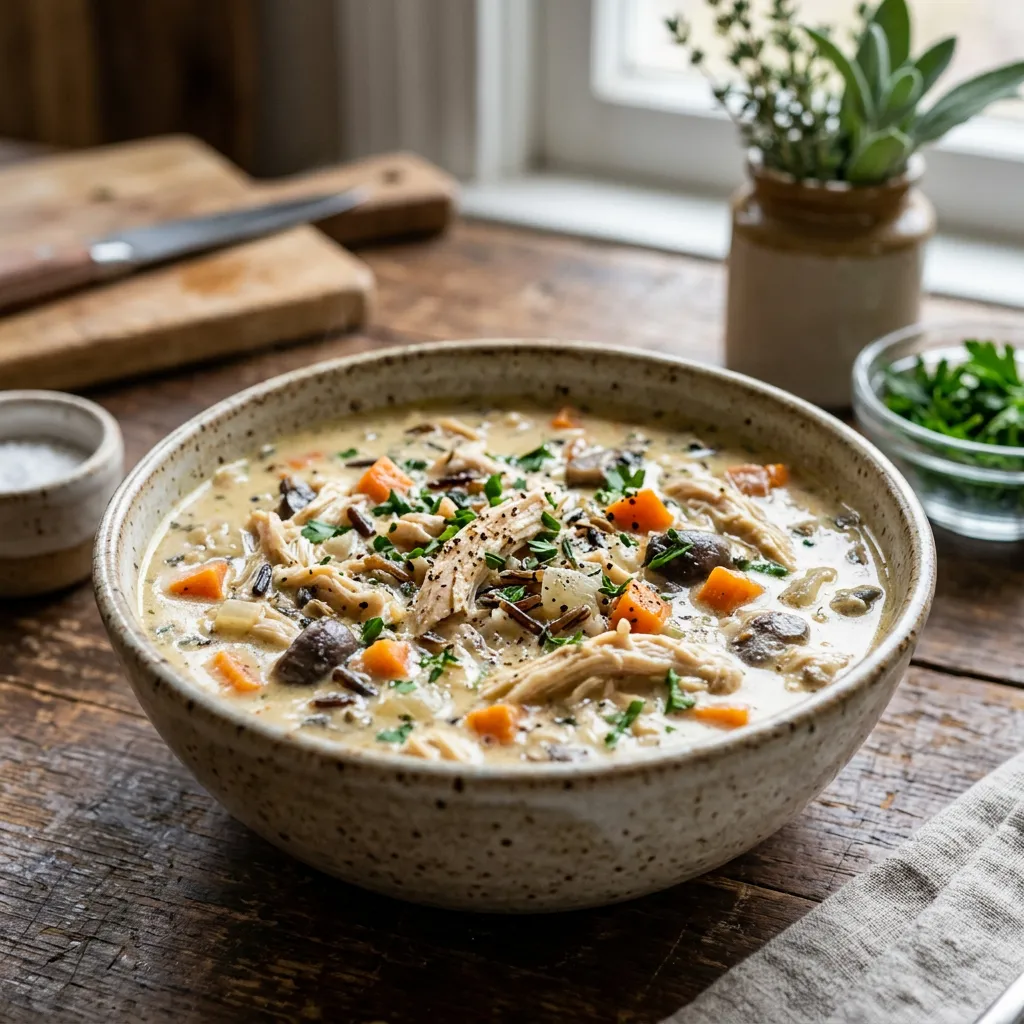 Chicken and Wild Rice Soup Recipe
