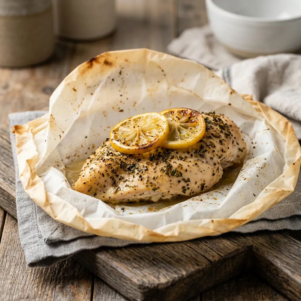 Chicken Breasts in Parchment Paper