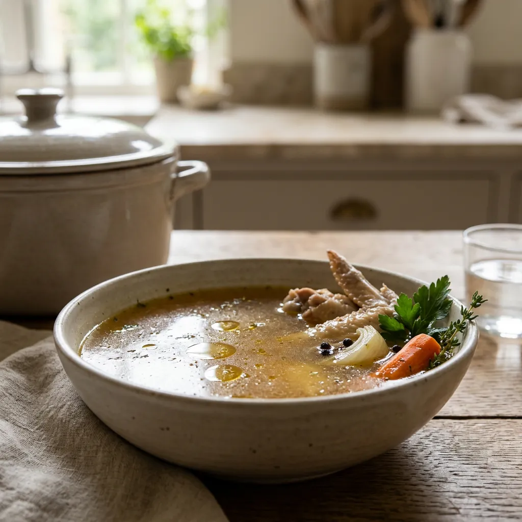 Chicken Broth From Wings