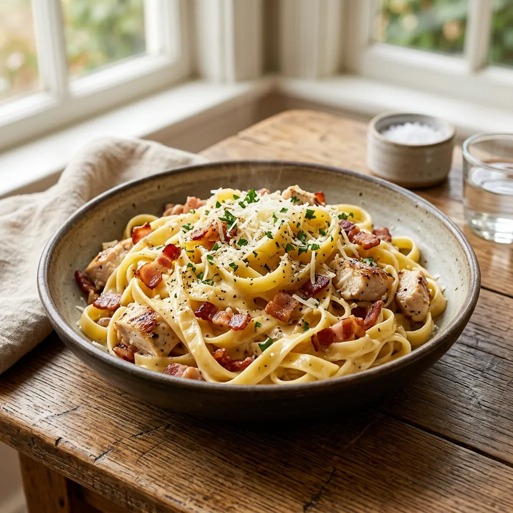 Chicken Carbonara Recipe