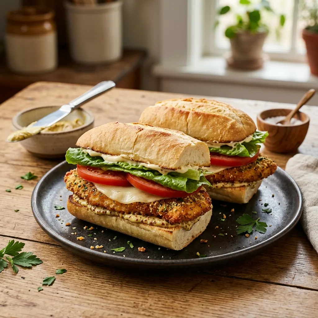 Chicken Cutlet Sandwiches