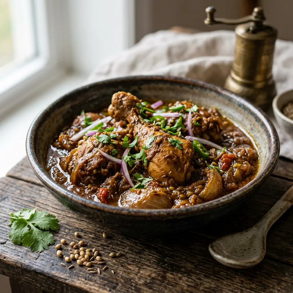 Chicken Dopiaza