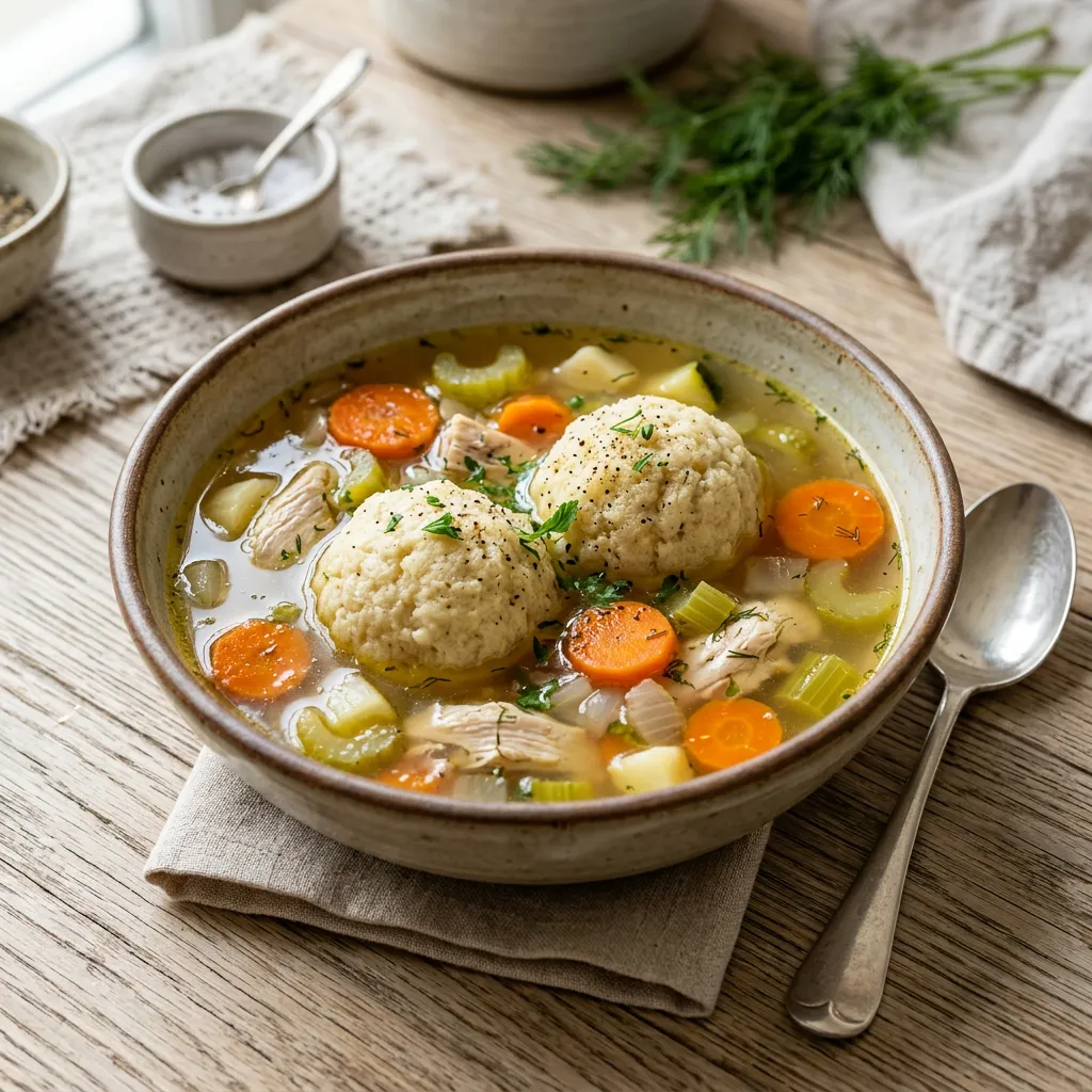 Chicken Matzo Ball Soup