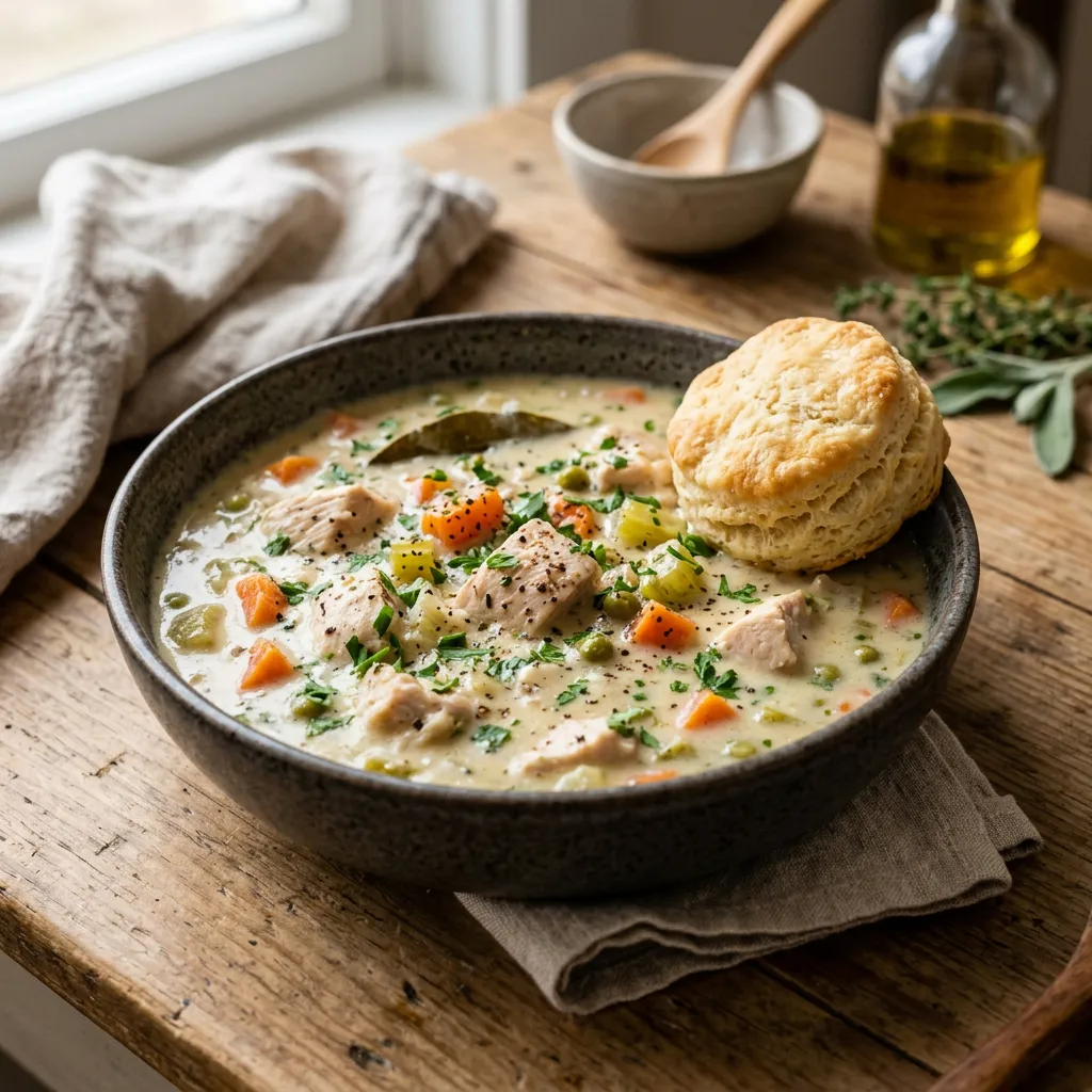Chicken Pot Pie Soup