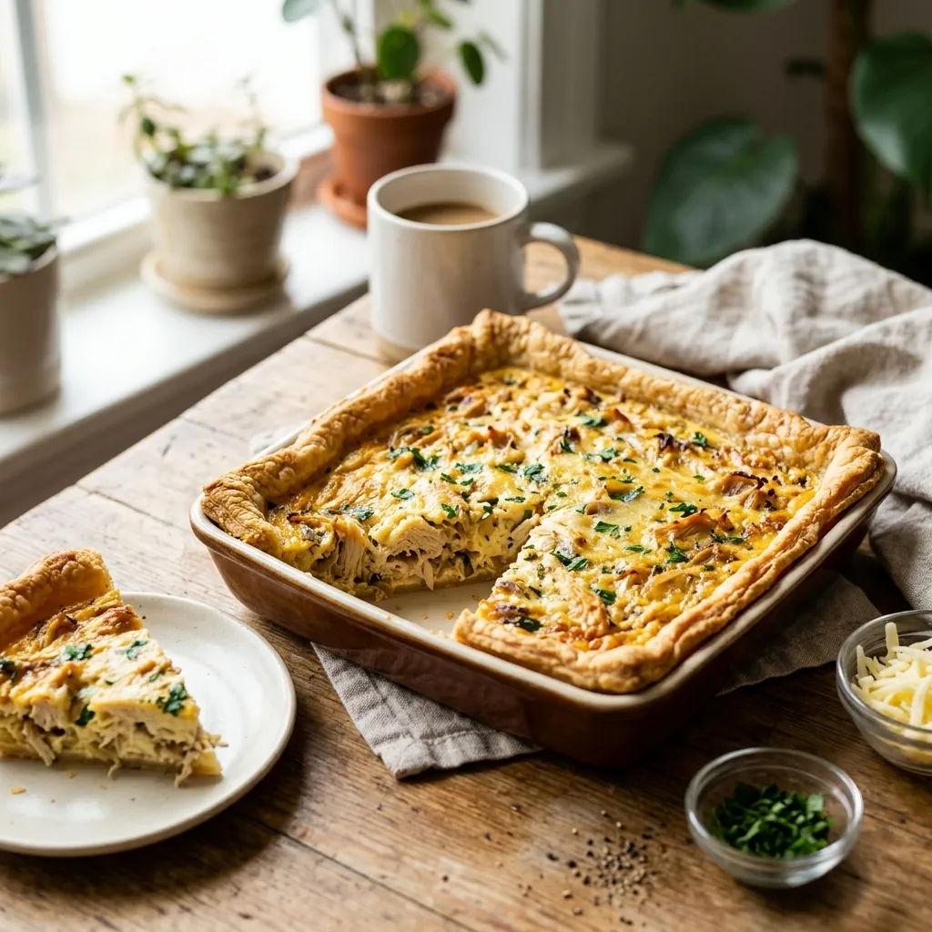Chicken Quiche Recipe