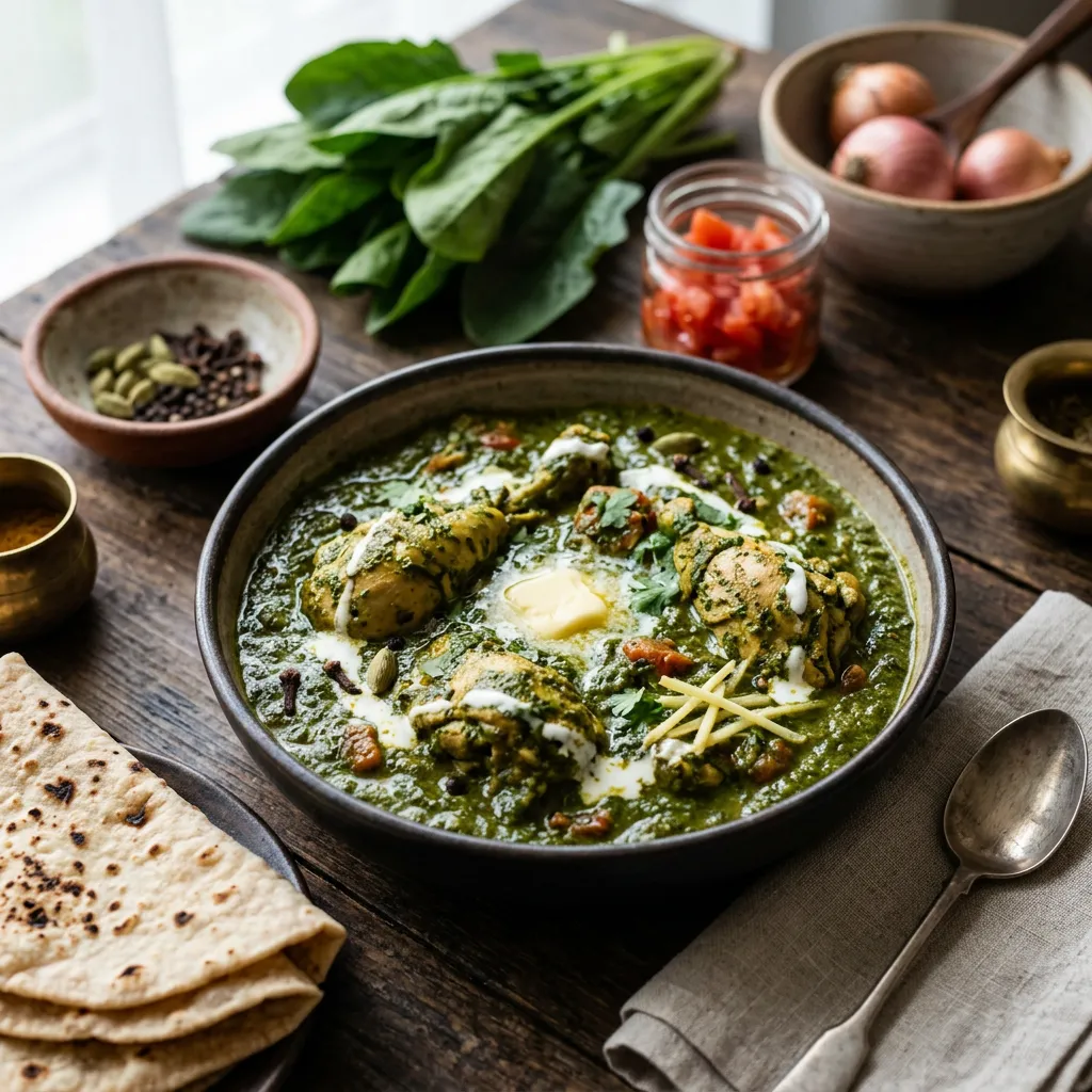 Chicken Saagwala (Murg Saagwala)