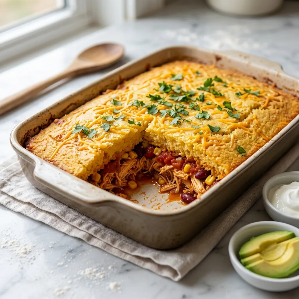 Chicken Tamale Pie