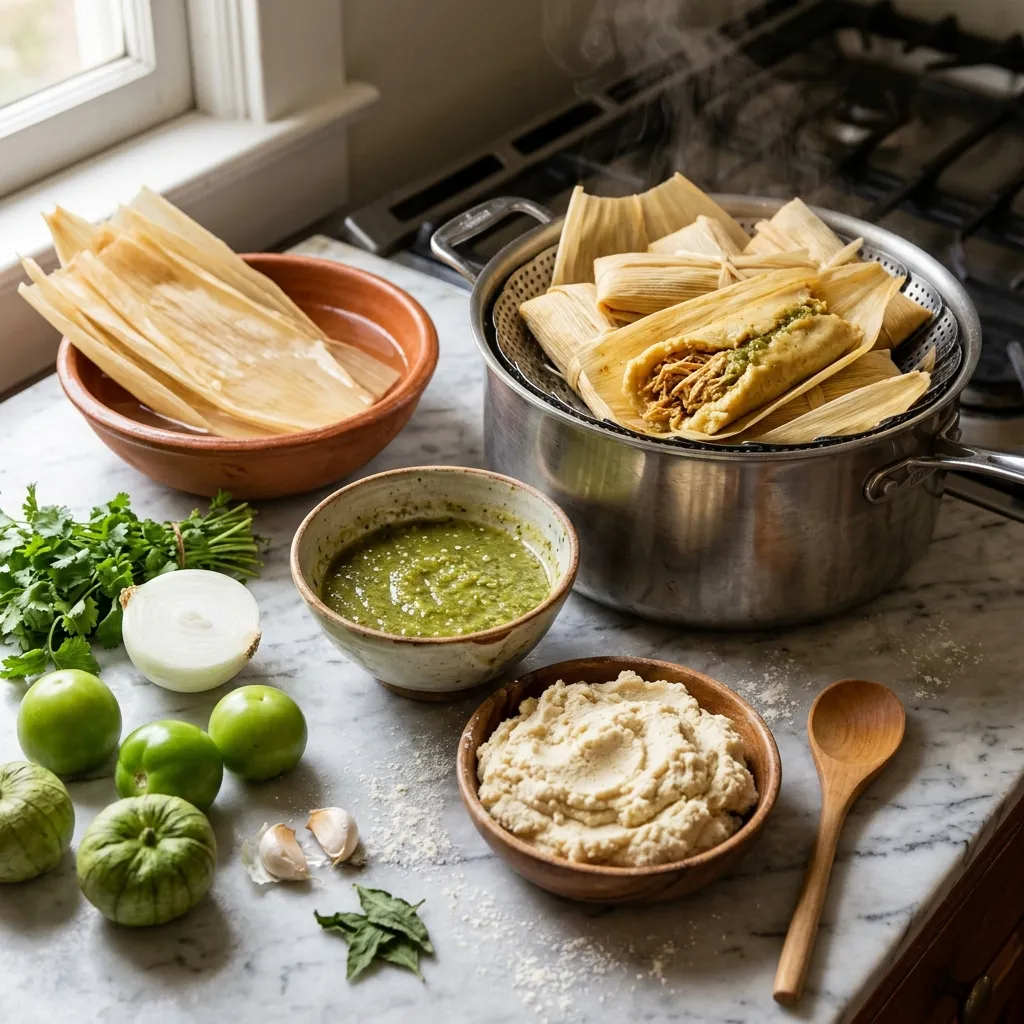 Chicken Tamales Recipe