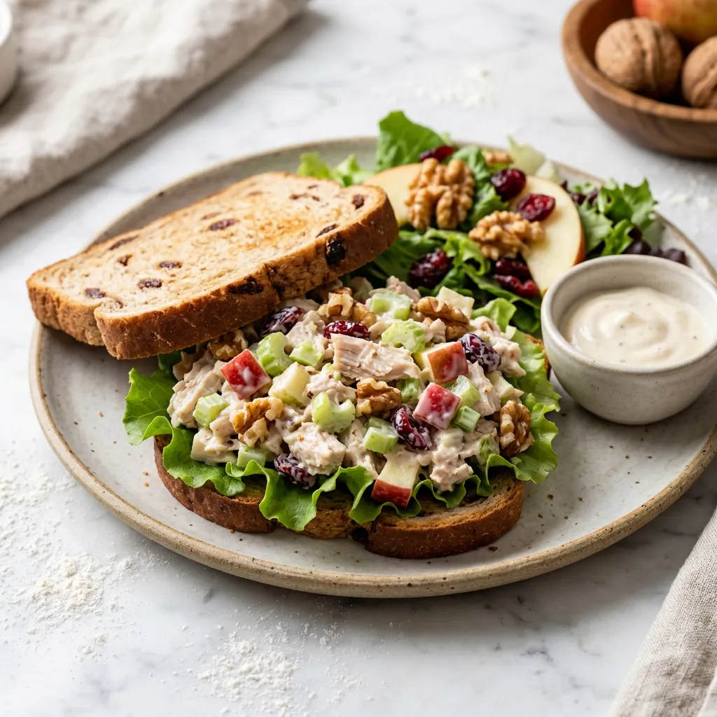 Chicken Waldorf Sandwiches