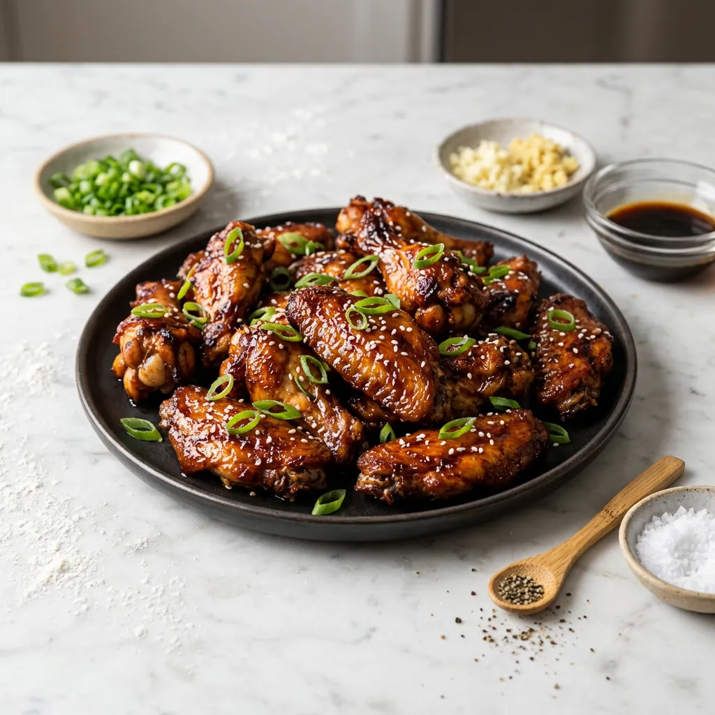 Chicken Wings With Oyster Sauce